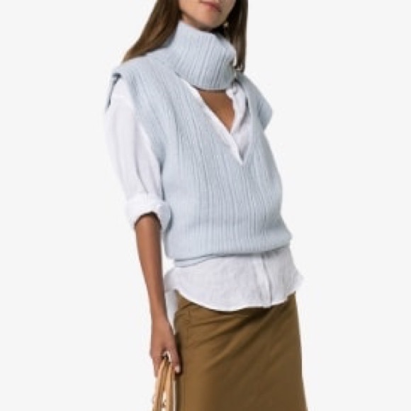 Jacquemus Tops - Jacquemus Merino Wool Blend Turtleneck Sweater